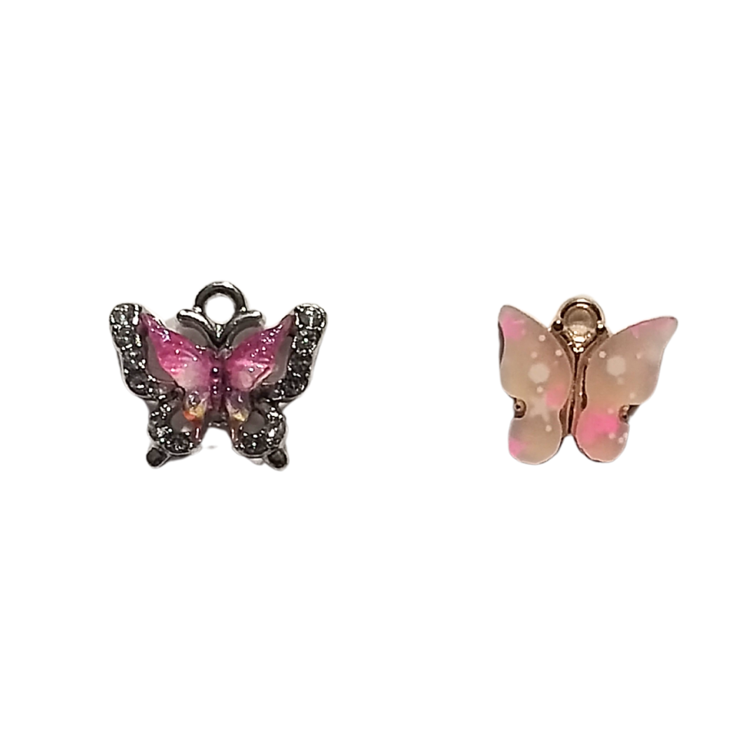 Colorful Butterflies Phone Charm