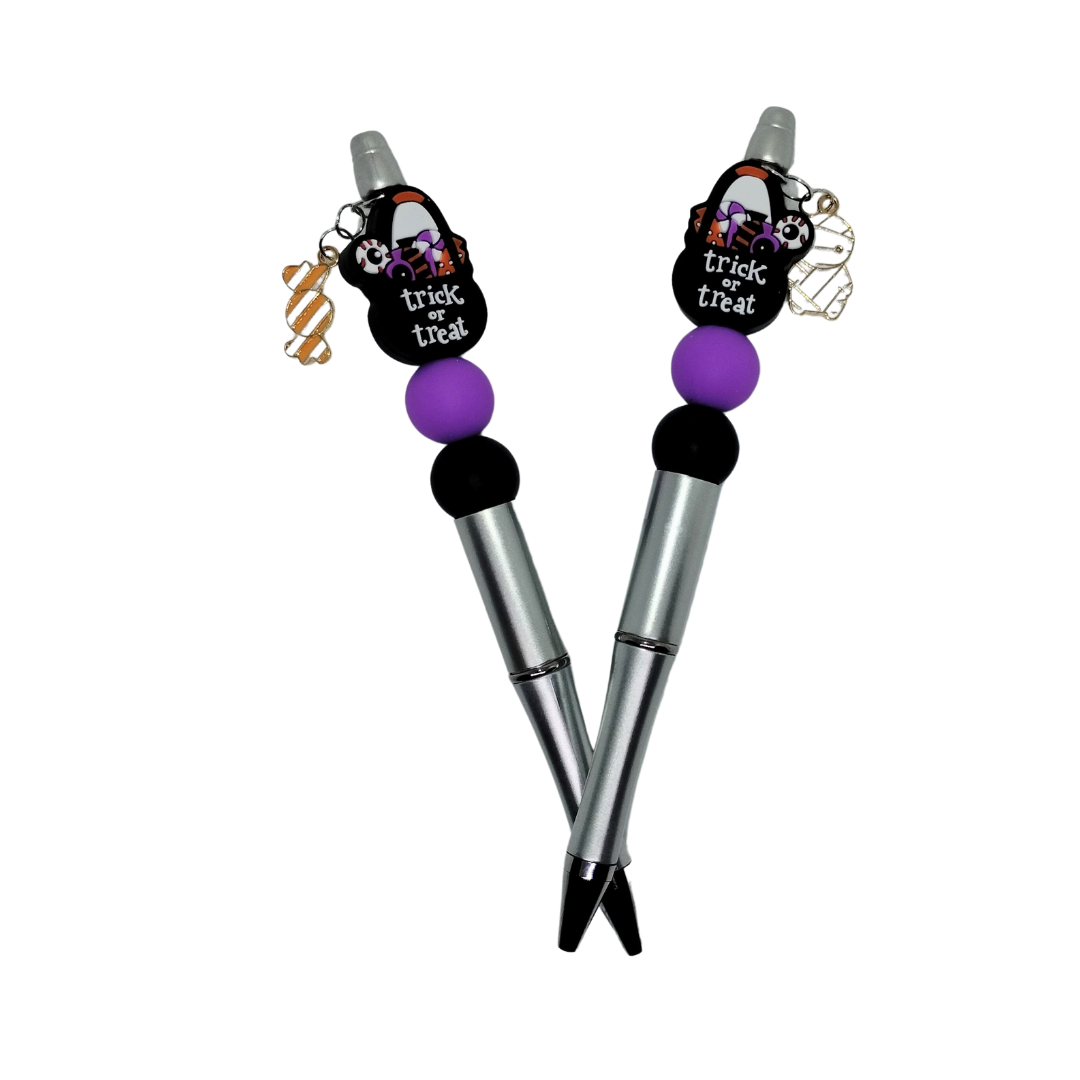 Beaded Pens - Halloween