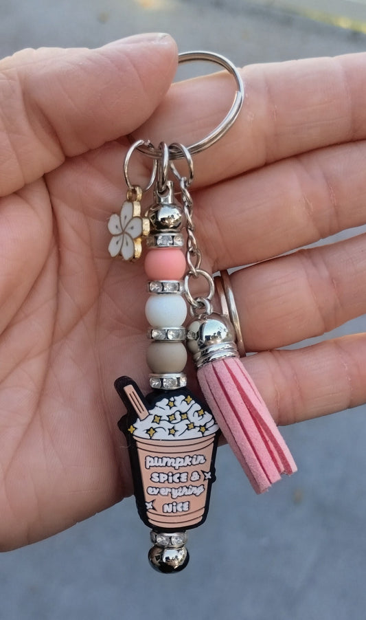 Pumpkin Spice Keychain