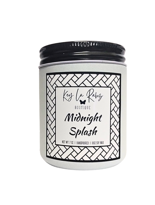 Midnight Splash Candle
