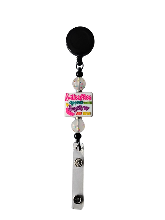 Butterflies Appear - Badge Holder